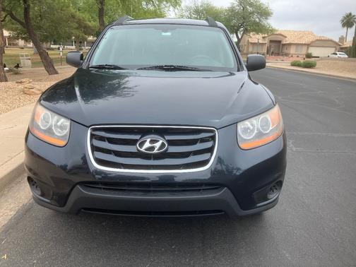 Blue 2011 Hyundai SANTA FE GLS
