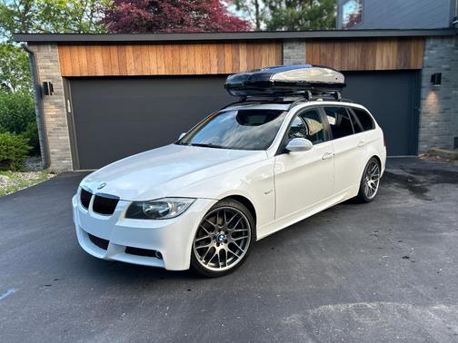 White 2008 BMW 328 i