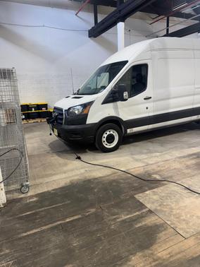 White 2022 Ford E-Transit T-350 High Roof