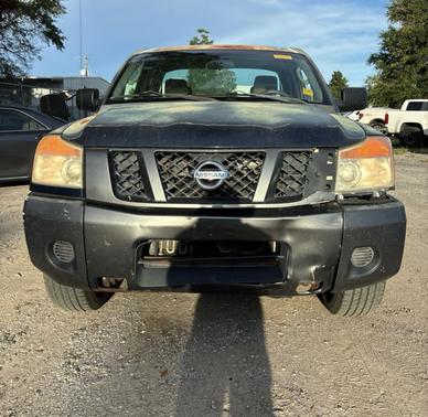 Blue 2008 Nissan Titan XE