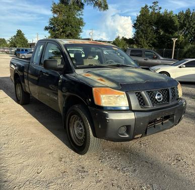 Blue 2008 Nissan Titan XE
