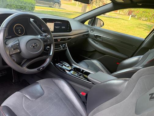 Gray 2021 Hyundai SONATA N Line