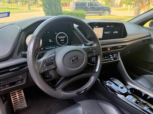 Gray 2021 Hyundai SONATA N Line