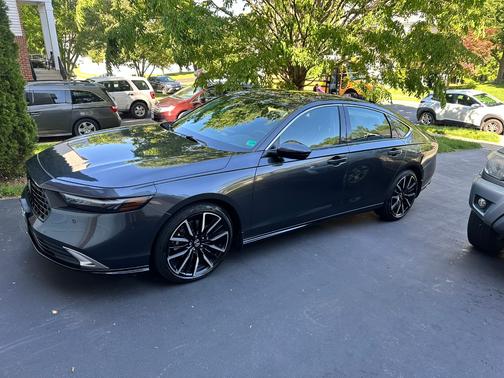 Blue 2025 Honda Accord Hybrid Touring
