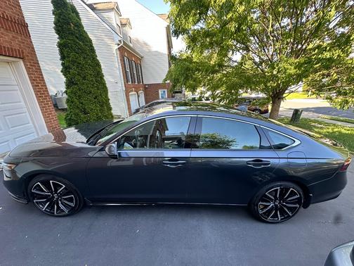 Blue 2025 Honda Accord Hybrid Touring