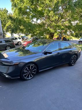 Blue 2025 Honda Accord Hybrid Touring