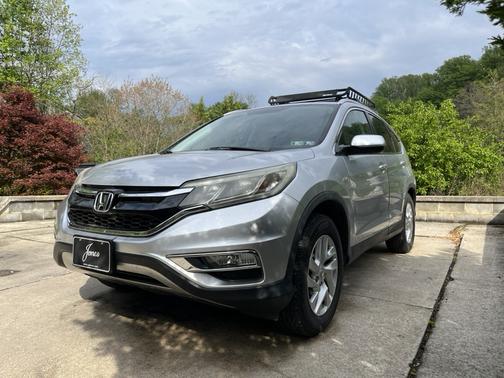 Silver 2015 Honda CR-V EX-L