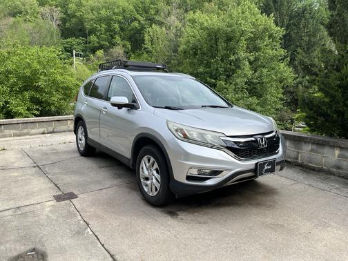 Silver 2015 Honda CR-V EX-L