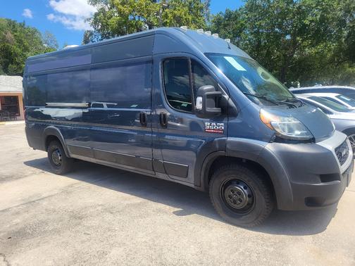 Blue 2019 RAM ProMaster 3500 High Roof