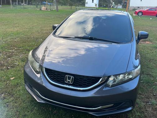 Gray 2015 Honda Civic EX