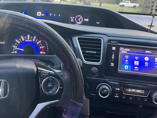 Gray 2015 Honda Civic EX