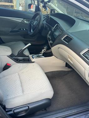 Gray 2015 Honda Civic EX