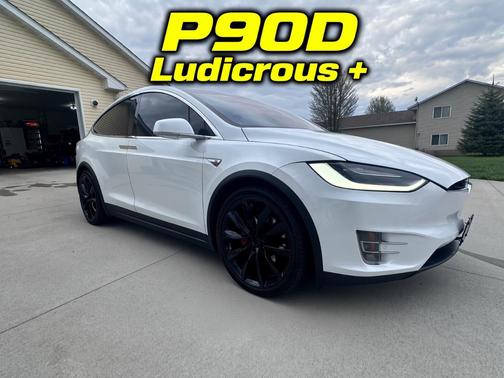 White 2016 Tesla Model X P90D