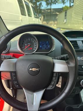 Red 2015 Chevrolet Spark 2LT