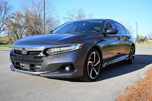 Gray 2021 Honda Accord Touring 2.0T