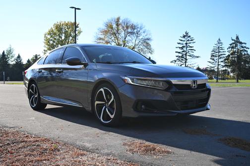 Gray 2021 Honda Accord Touring 2.0T