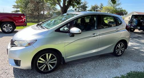 Silver 2016 Honda Fit EX
