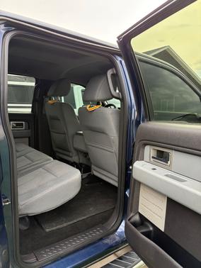 Blue 2011 Ford F-150 XLT