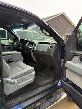 Blue 2011 Ford F-150 XLT