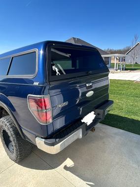 Blue 2011 Ford F-150 XLT