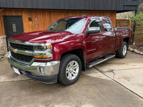 Red 2017 Chevrolet Silverado 1500 1LT