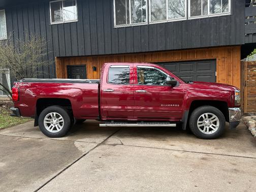 Red 2017 Chevrolet Silverado 1500 1LT