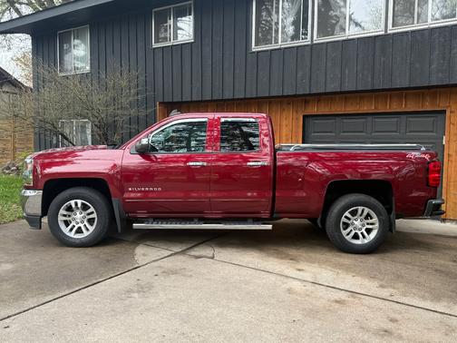 Red 2017 Chevrolet Silverado 1500 1LT