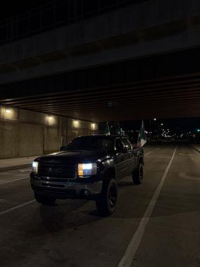 Black 2009 GMC Sierra 1500 SLT Crew Cab