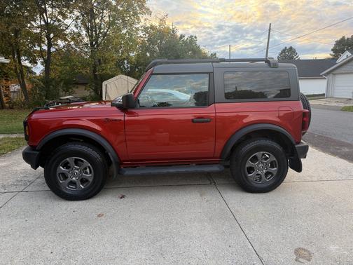 Red 2024 Ford Bronco Big Bend