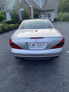 Gray 2005 Mercedes-Benz SL-Class SL 65 AMG