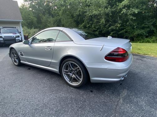 Gray 2005 Mercedes-Benz SL-Class SL 65 AMG