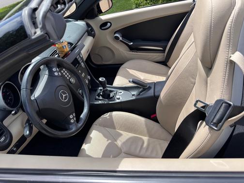 Black 2008 Mercedes-Benz SLK-Class SLK280 Roadster