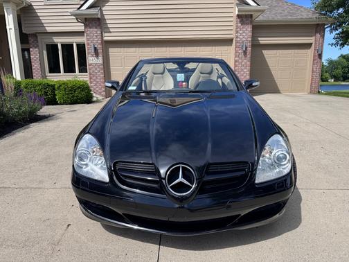 Black 2008 Mercedes-Benz SLK-Class SLK280 Roadster