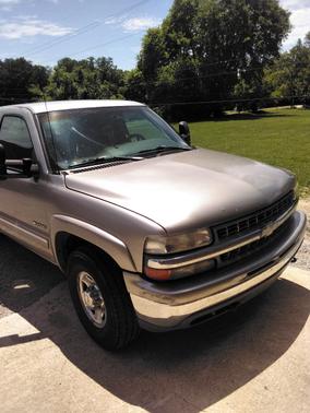 Silver 1999 Chevrolet Silverado 2500 LS Extended Cab