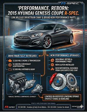 2015 Hyundai Genesis Coupe 3.8 R-Spec