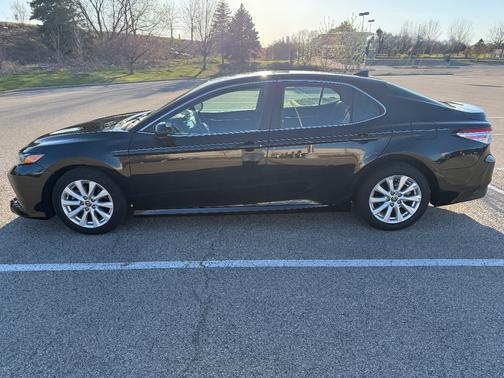 Black 2020 Toyota Camry LE