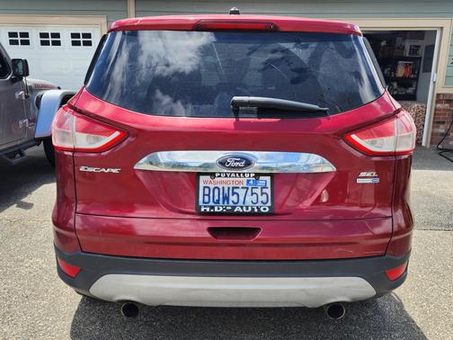 Red 2013 Ford Escape SEL