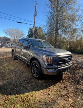 Gray 2022 Ford F-150 XLT
