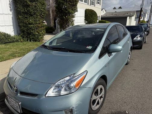 Green 2014 Toyota Prius Four