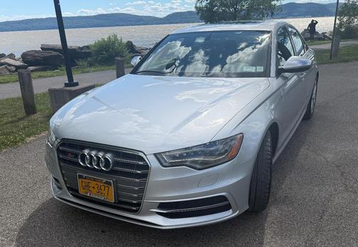 Silver 2014 Audi S6 4.0T Prestige