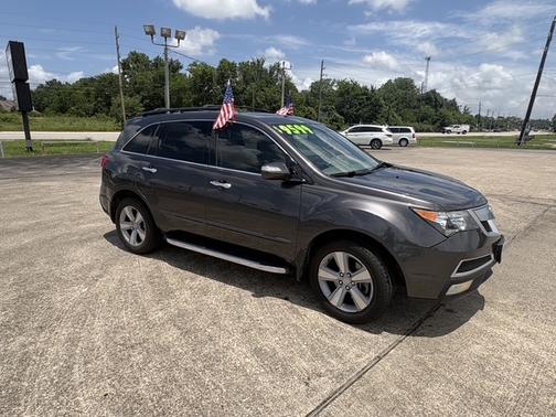 Black 2011 Acura MDX 3.7L Technology