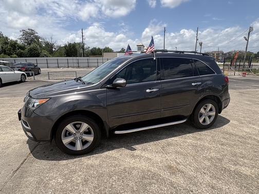 Black 2011 Acura MDX 3.7L Technology