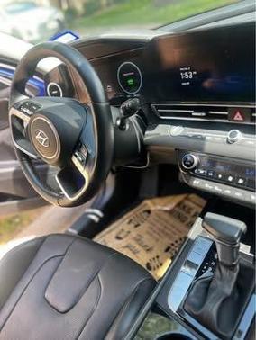 Blue 2022 Hyundai ELANTRA HEV Limited