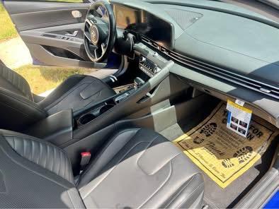 Blue 2022 Hyundai ELANTRA HEV Limited