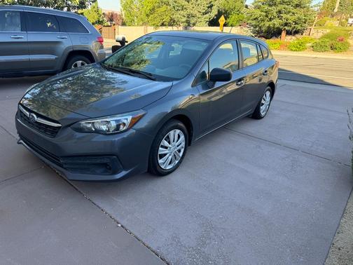 Gray 2022 Subaru Impreza Base