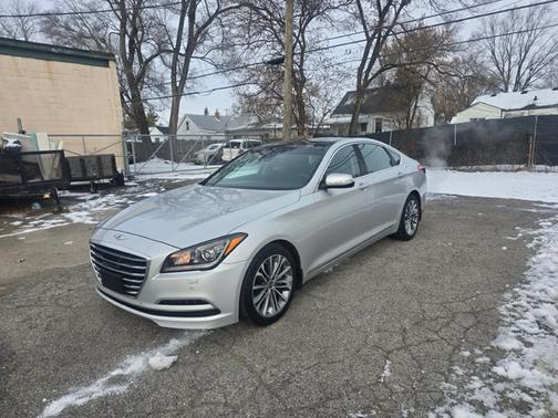 Gray 2015 Hyundai Genesis 3.8