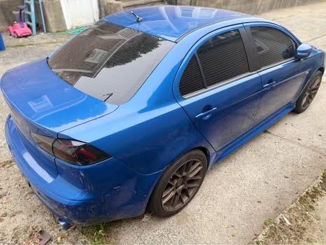 Blue 2015 Mitsubishi Lancer ES
