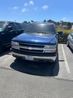 Blue 2001 Chevrolet Tahoe LT