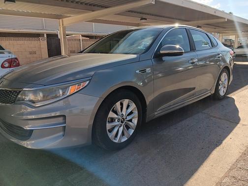 Silver 2016 Kia Optima EX