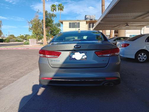 Silver 2016 Kia Optima EX